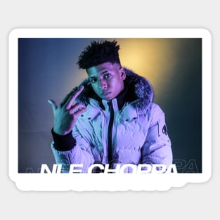 NLE Choppa Sticker